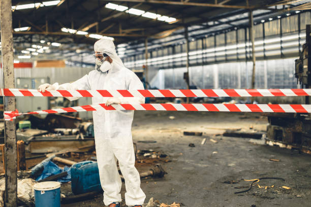 Professional Infectious Disease Decontamination technician working in Chatham, MA